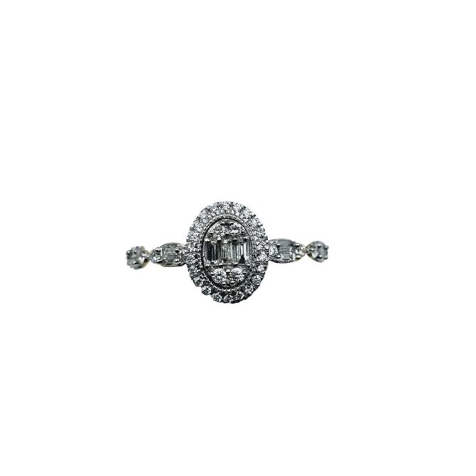 9Kt Yellow Gold Diamond Ring 0.41C