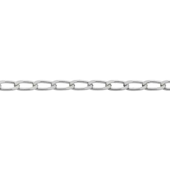 Sterling Silver Cheval Chain
