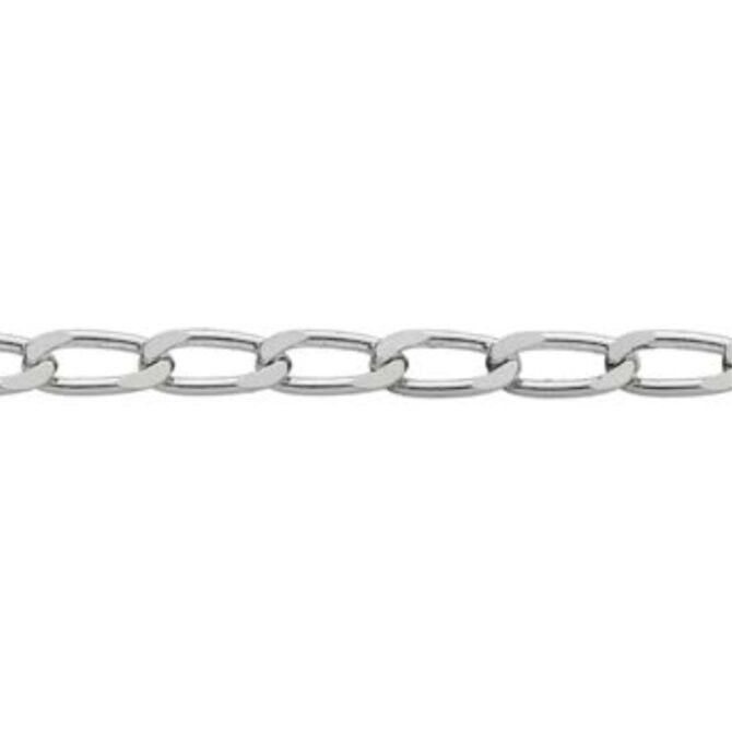 Sterling Silver Cheval Chain