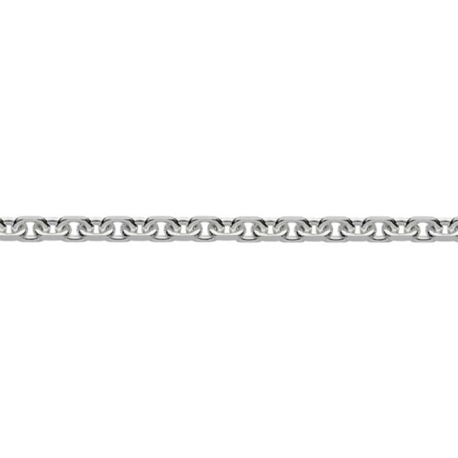 Sterling Silver Anchor Square Bracelet
