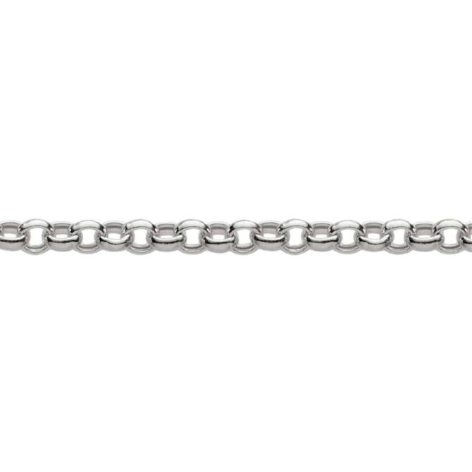 Sterling Silver Rolo' Light Hollow Chain