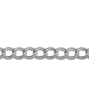 Sterling Silver Twin Chain