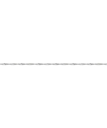 Sterling Silver Singapore Chain