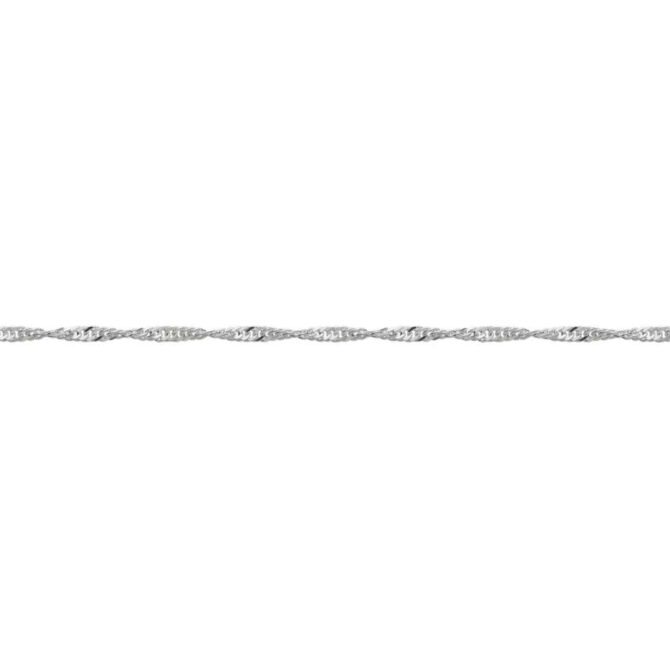 Sterling Silver Singapore Chain