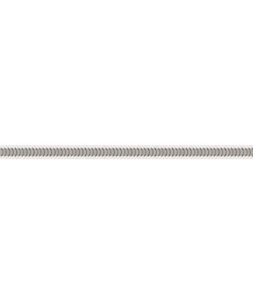 Sterling Silver Flat Snake DC Chain