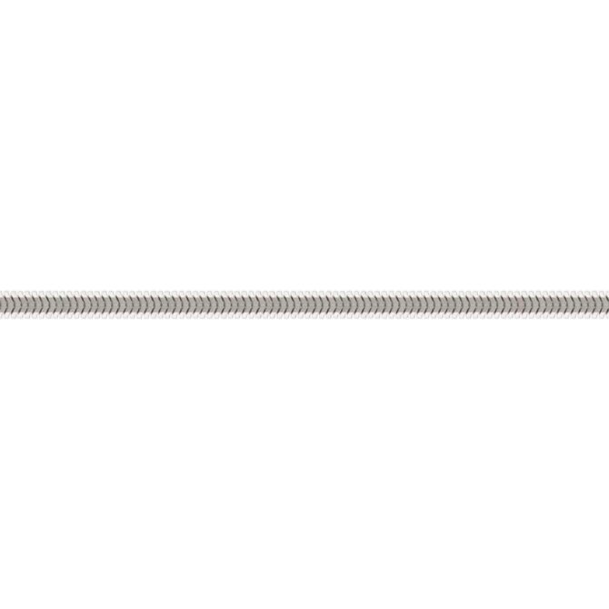 Sterling Silver Flat Snake DC Chain