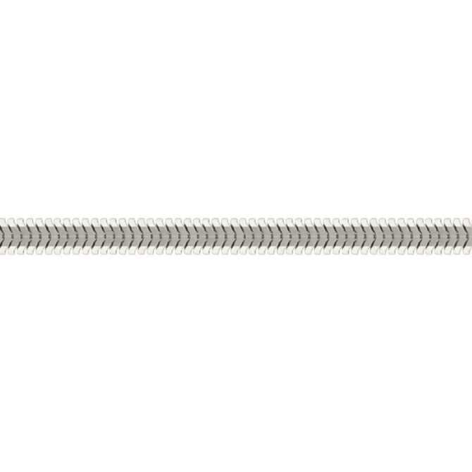 Sterling Silver Flat Snake DC Chain