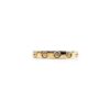 9Kt Rose Gold Huggie Earring (Embossed) 15mm x 2.5mm