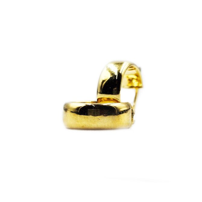 9Kt Yellow Gold Hoop Earrings