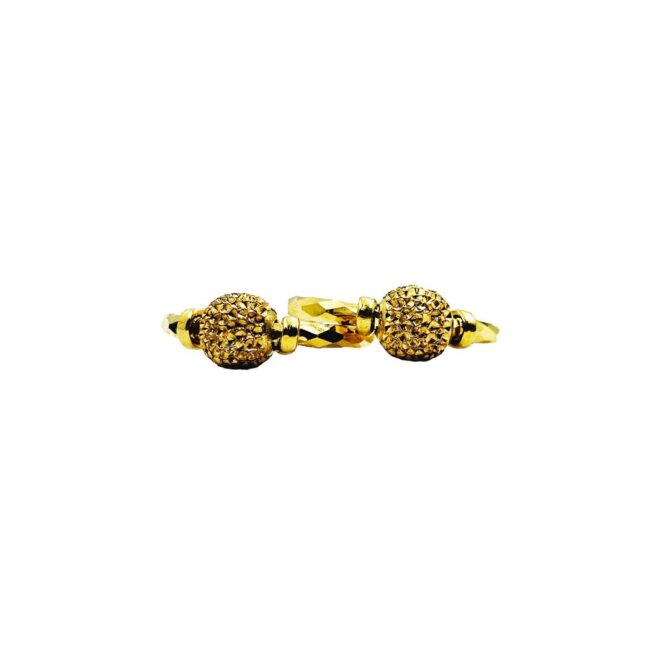 9Kt Yellow Gold Wari Earrings