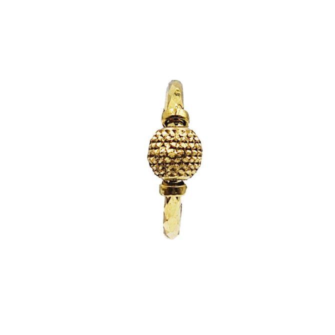 9Kt Yellow Gold Wari Earrings
