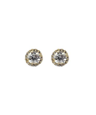 9Kt Yellow Gold Stud Earrings