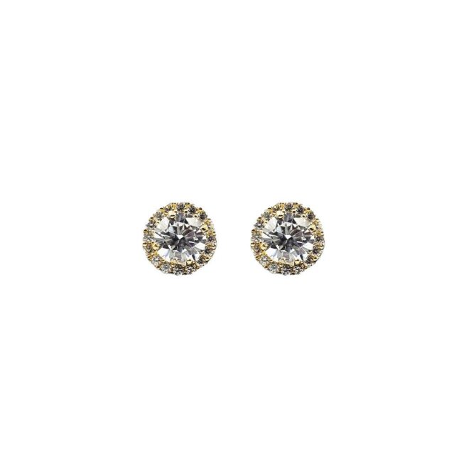 9Kt Yellow Gold Stud Earrings
