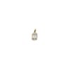 9Kt Yellow Gold Emerald Cut Cubic Zirconia Pendant