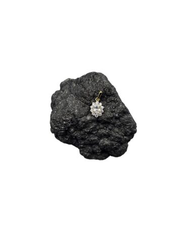9Kt Yellow Gold Cubic Zirconia Clear Pendant