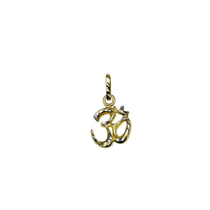 18Kt Yellow Gold Hindi Aum