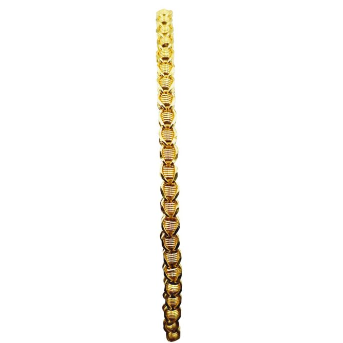 9Kt Yellow Gold Indian Bracelet