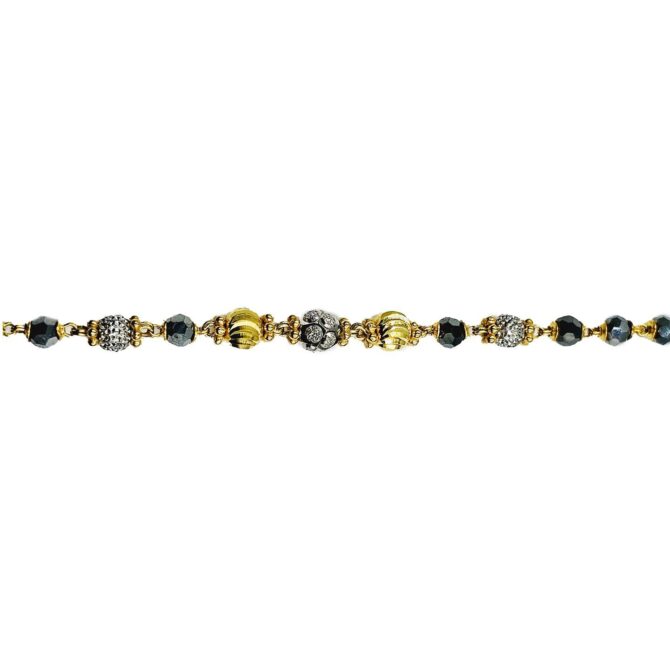9Kt Yellow Gold Mangalsutra Bracelet