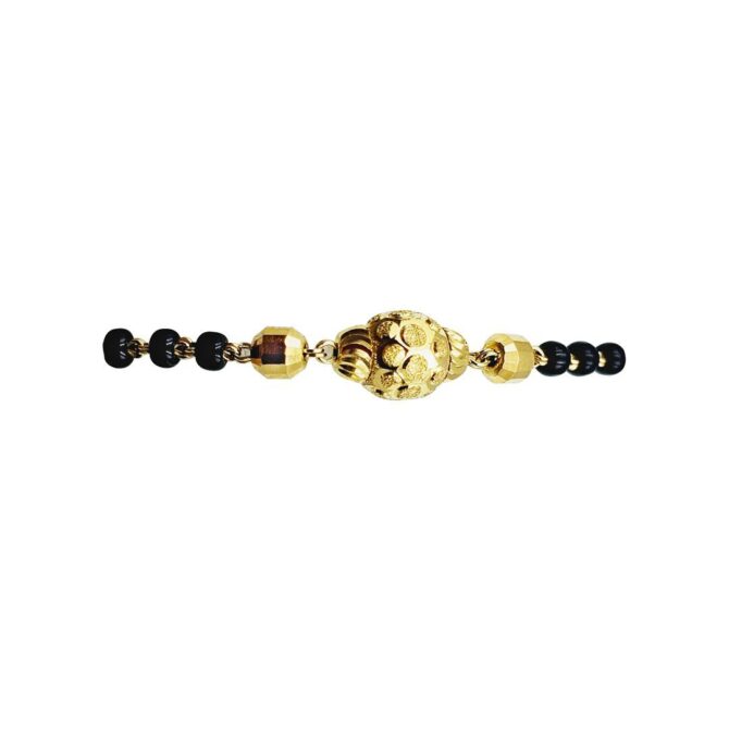 9Kt Yellow Gold Mangalsutra Bracelet