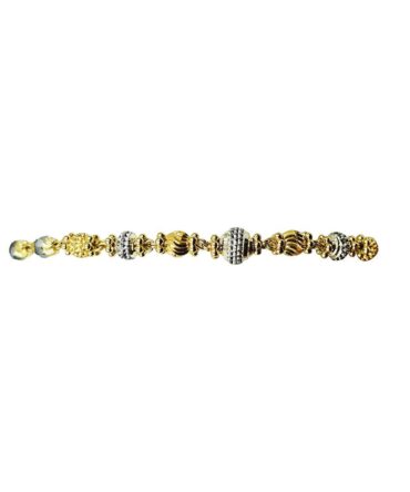 9Kt Yellow Gold Mangalsutra Bracelet