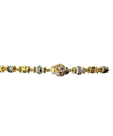 9Kt Yellow Gold Mangalsutra Bracelet
