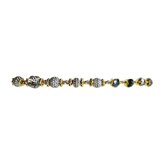 9Kt Yellow Gold Mangalsutra Bracelet