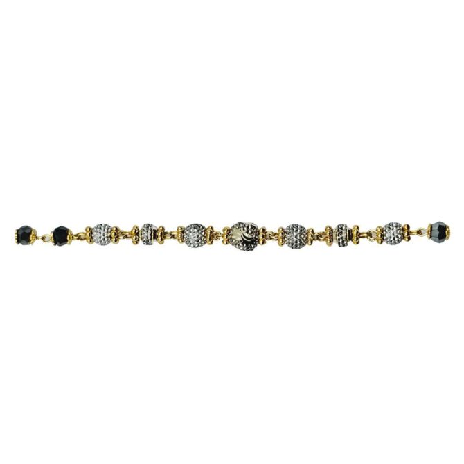 9Kt Yellow Gold Mangalsutra Bracelet