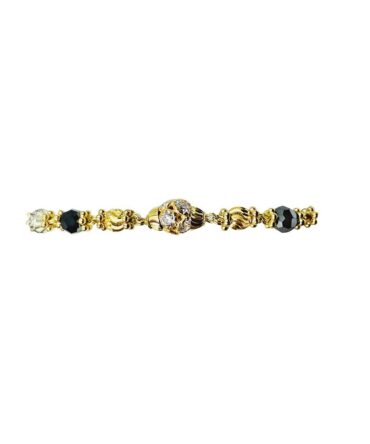 9Kt Yellow Gold Mangalsutra Bracelet