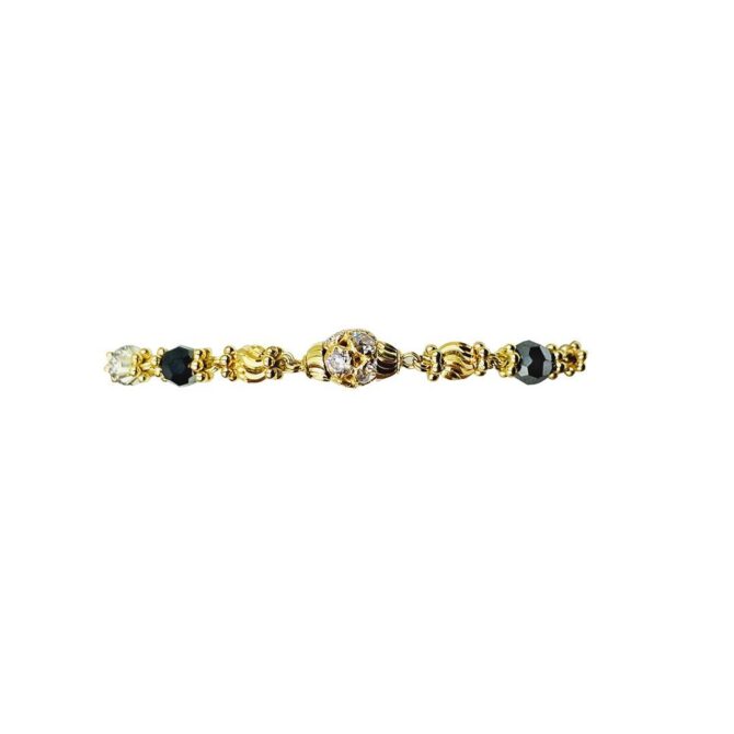 9Kt Yellow Gold Mangalsutra Bracelet
