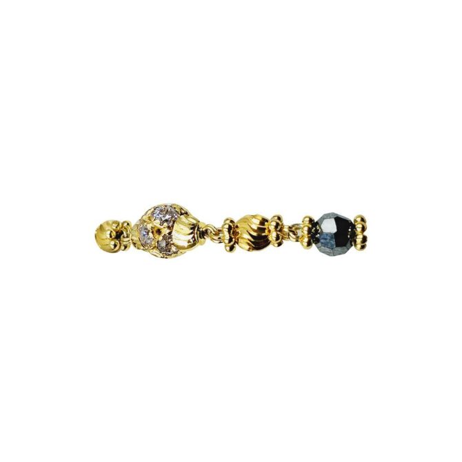 9Kt Yellow Gold Mangalsutra Bracelet