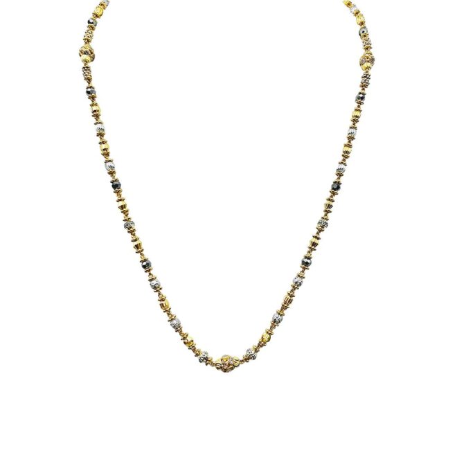 9Kt Yellow Gold Mangalsutra Chain
