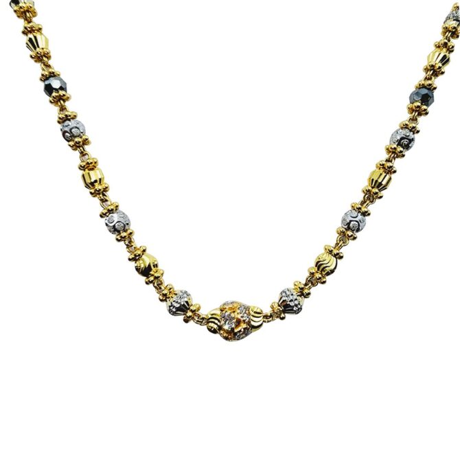 9Kt Yellow Gold Mangalsutra Chain
