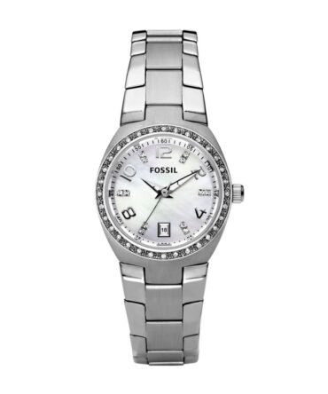 Fossil Women's Serena Silver/Steel Round Stainless Steel Watch