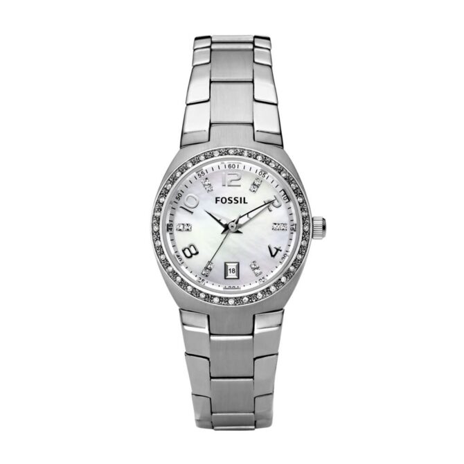 Fossil Women's Serena Silver/Steel Round Stainless Steel Watch