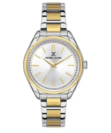 Daniel Klein Premium Silver Dial 3 Hands Watch