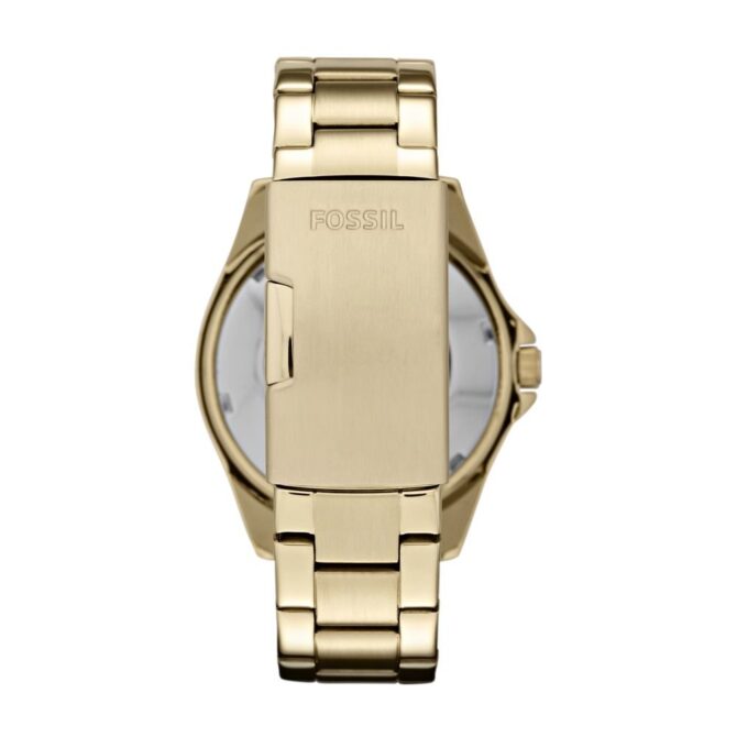Fossil Women's Riley Gold Round Stainless Steel Watch