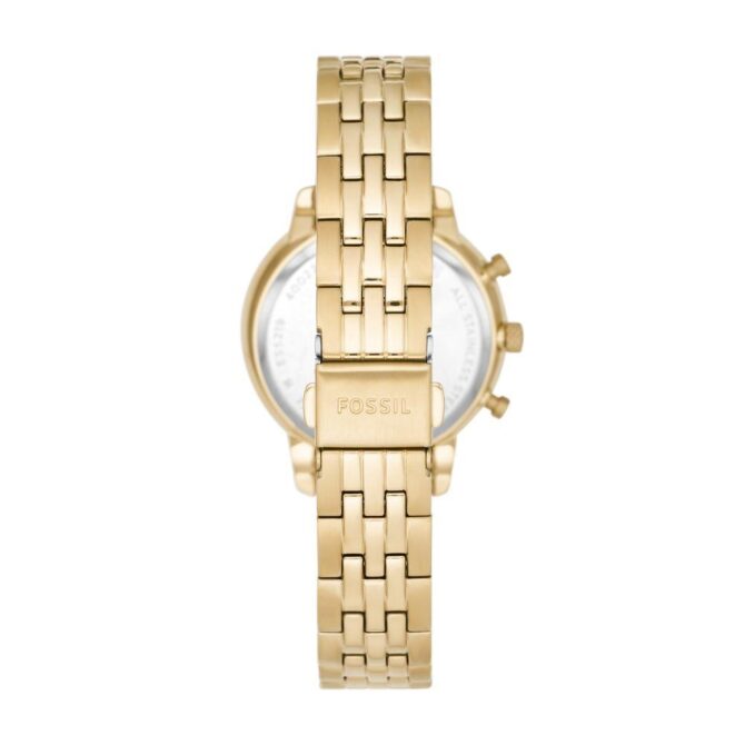 Fossil Women Neutra Chronograph Gold-Tone Stainless Steel Watch