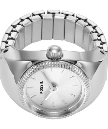 Fossil Women's Watch Ring Two-Hand Stainless Steel