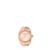 Fossil Women's Watch Ring Two-Hand Rose Gold-Tone Stainless Steel