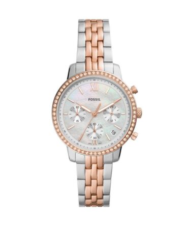 Fossil Women's Neutra Chronograph Two-Tone Stainless Steel Watch
