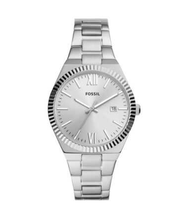 Fossil Women's Scarlette Three-Hand Date, Stainless Steel Watch