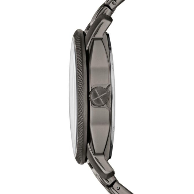Fossil Men's Machine Smoke Round Stainless Steel Watch