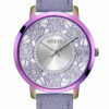 Guess Dahlia Silver Dial Round Case Analog Women Watch