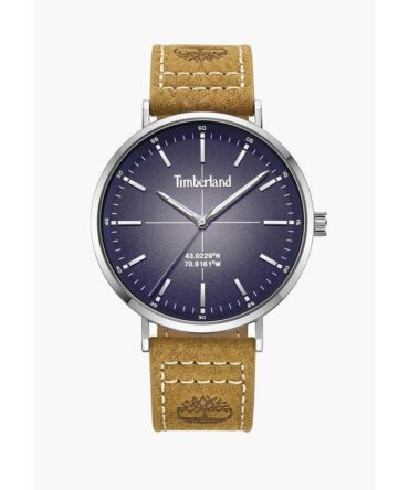 Timberland Gents Rangeley Blue Dial 3 Hands Watch