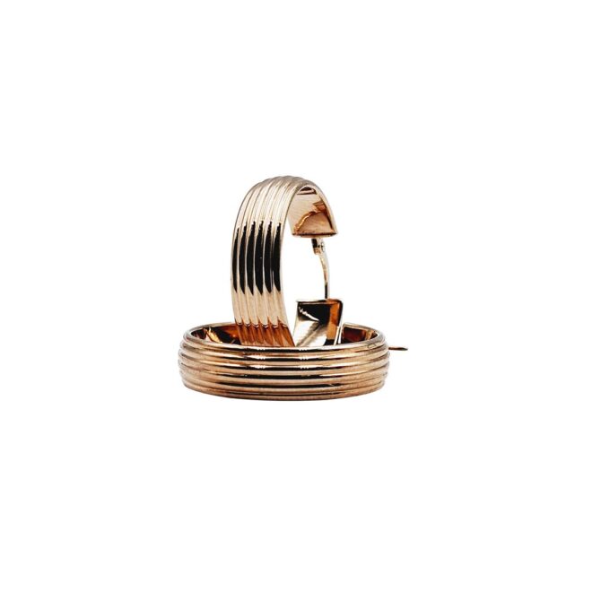 9Kt Gold Huggie Earrings