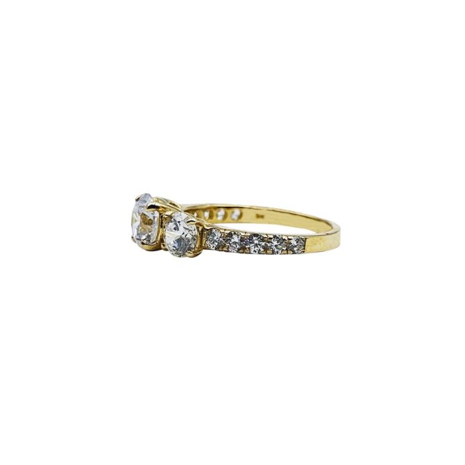9Kt Yellow Gold Dress Ring