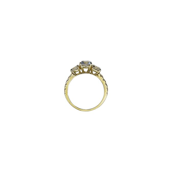 9Kt Yellow Gold Dress Ring