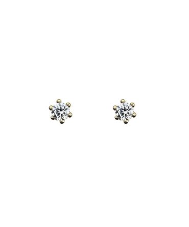 9Kt Yellow Gold Stud Earrings