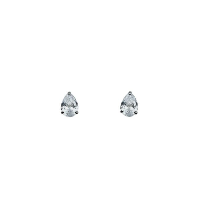 9Kt White Gold Stud Earrings